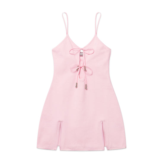 Bow Knots Dress - Pink